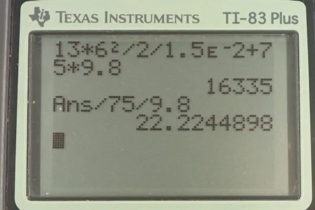 Calculator screenshot