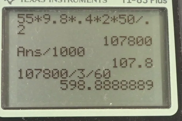 Calculator screenshot