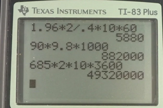Calculator screenshot