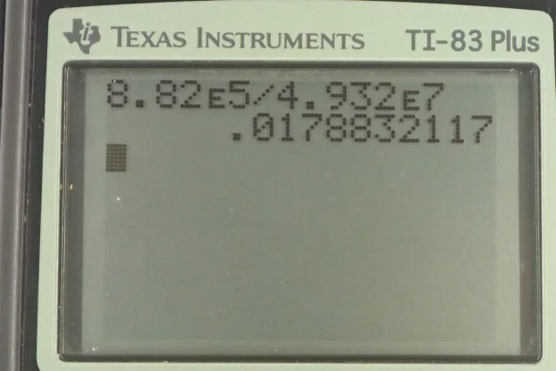 Calculator screenshot