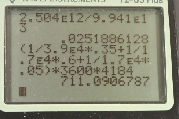 Calculator screenshot