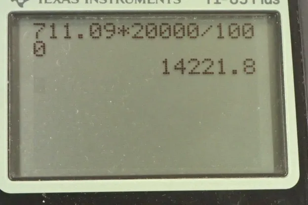 Calculator screenshot