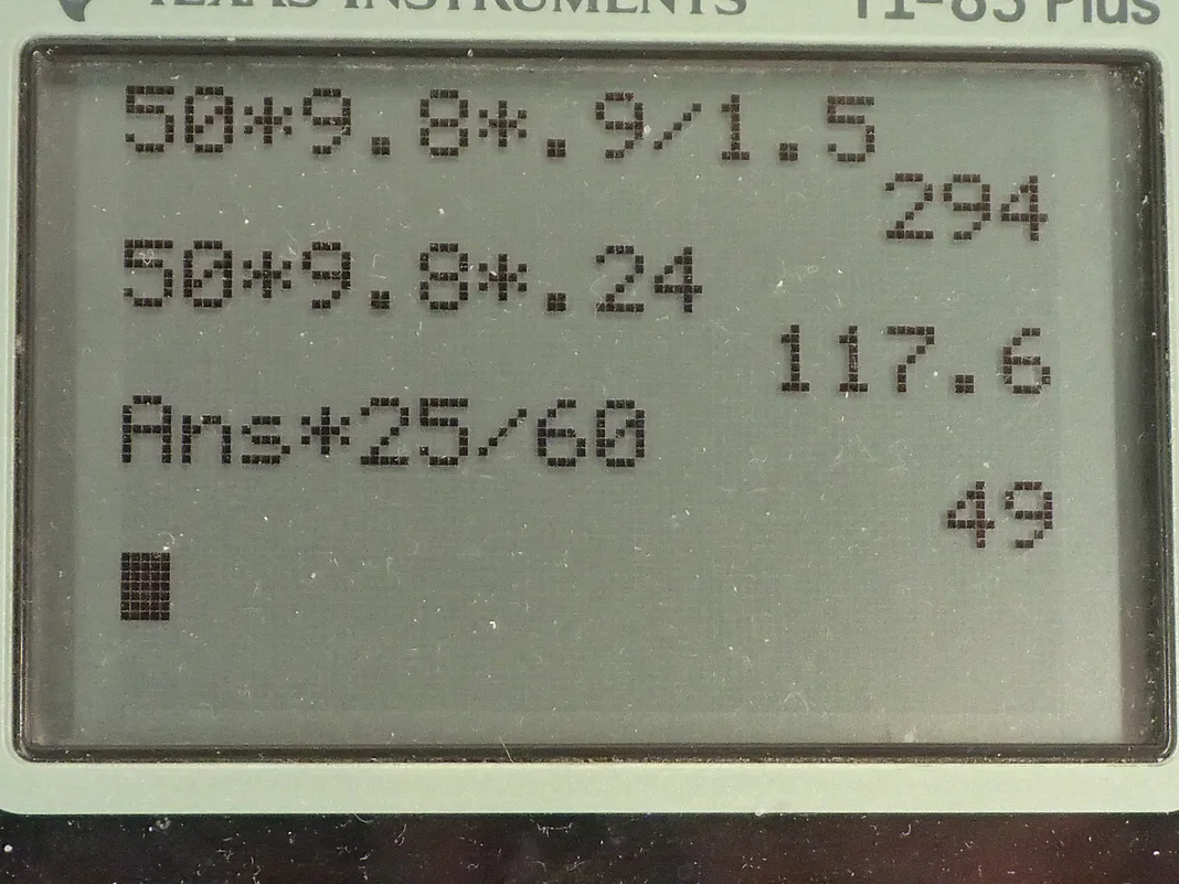 Calculator screenshot