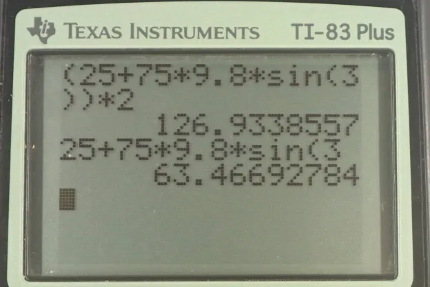 Calculator screenshot
