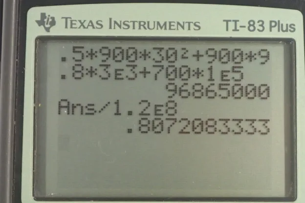 Calculator screenshot