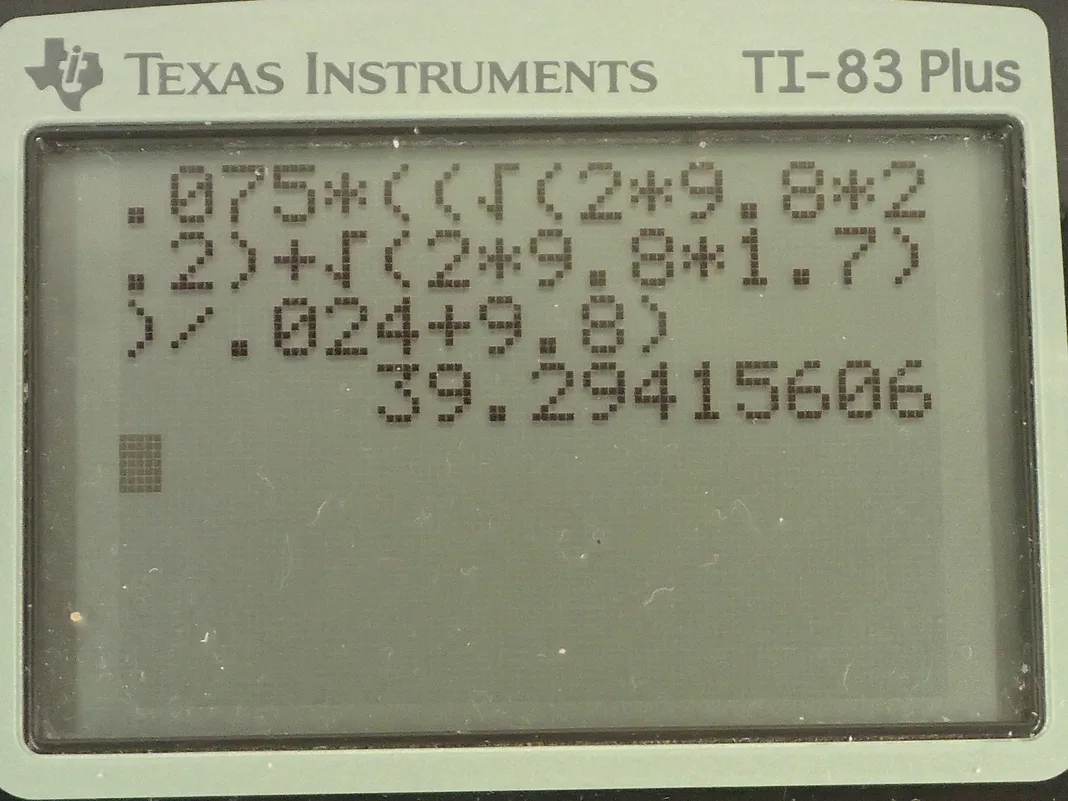 Calculator screenshot