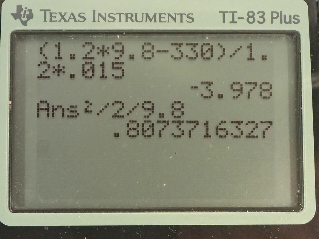 Calculator screenshot