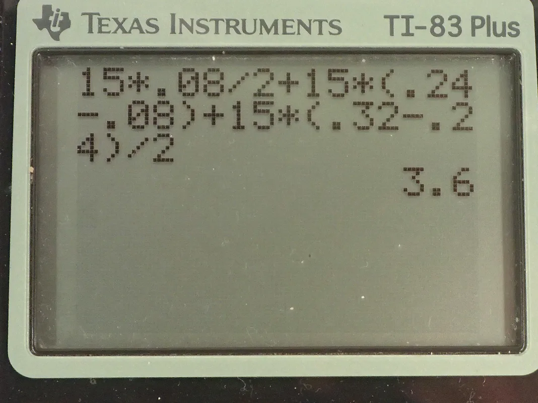 Calculator screenshot