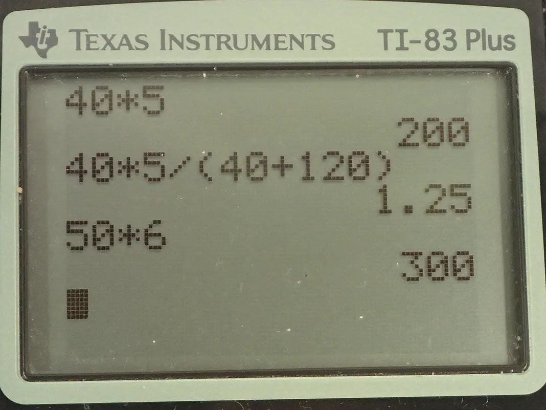 Calculator screenshot