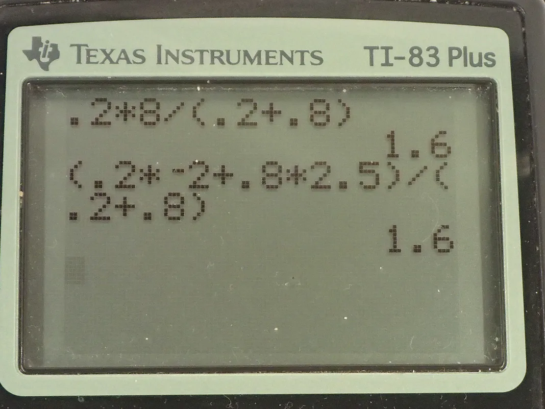Calculator screenshot