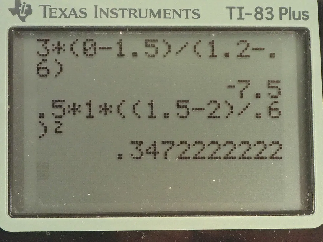 Calculator screenshot