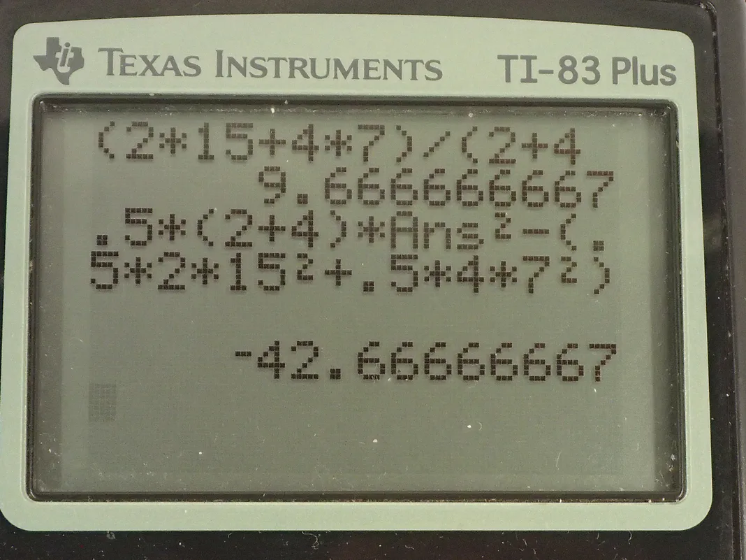 Calculator screenshot