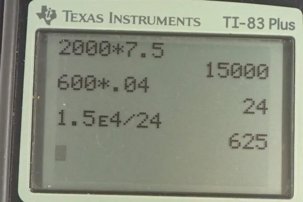 Calculator screenshot