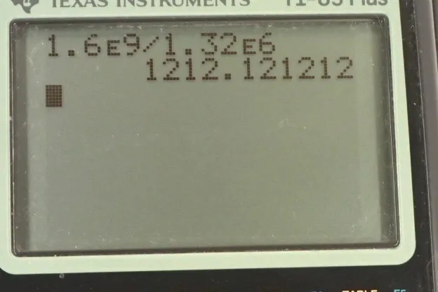 Calculator screenshot
