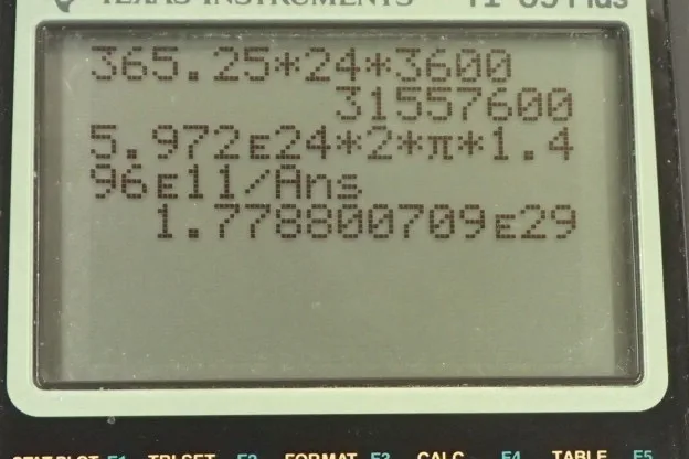Calculator screenshot