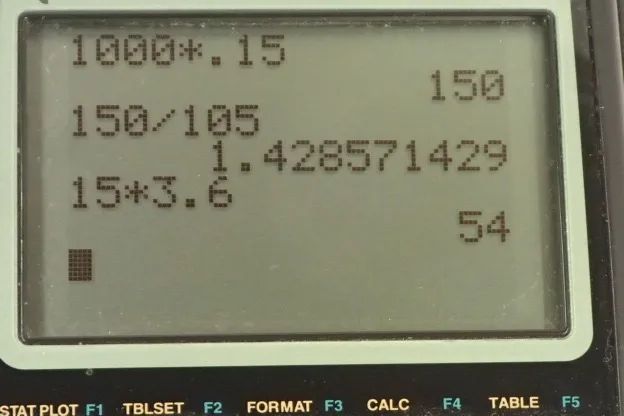 Calculator screenshot