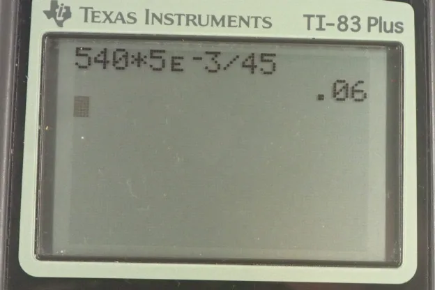 Calculator screenshot