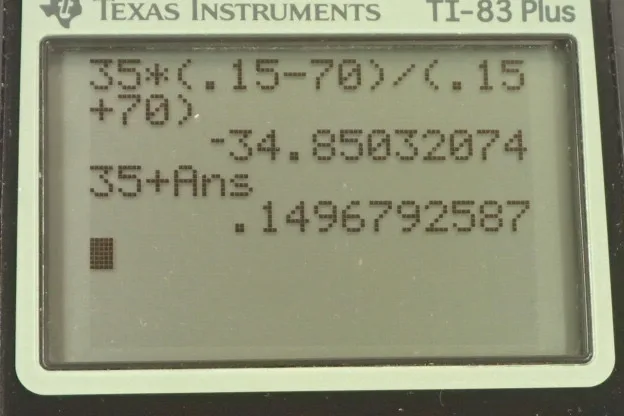 Calculator screenshot