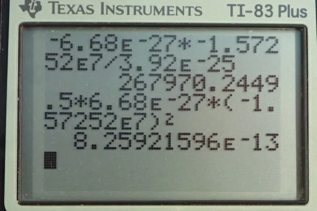 Calculator screenshot