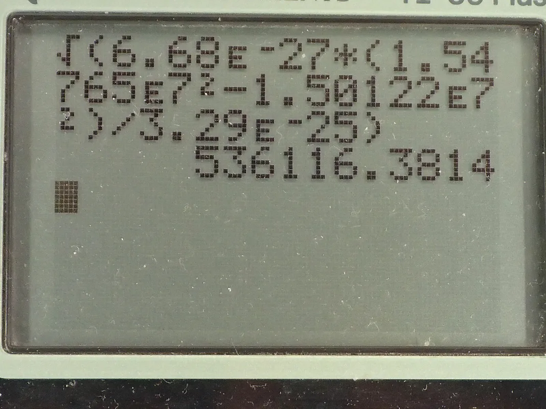 Calculator screenshot