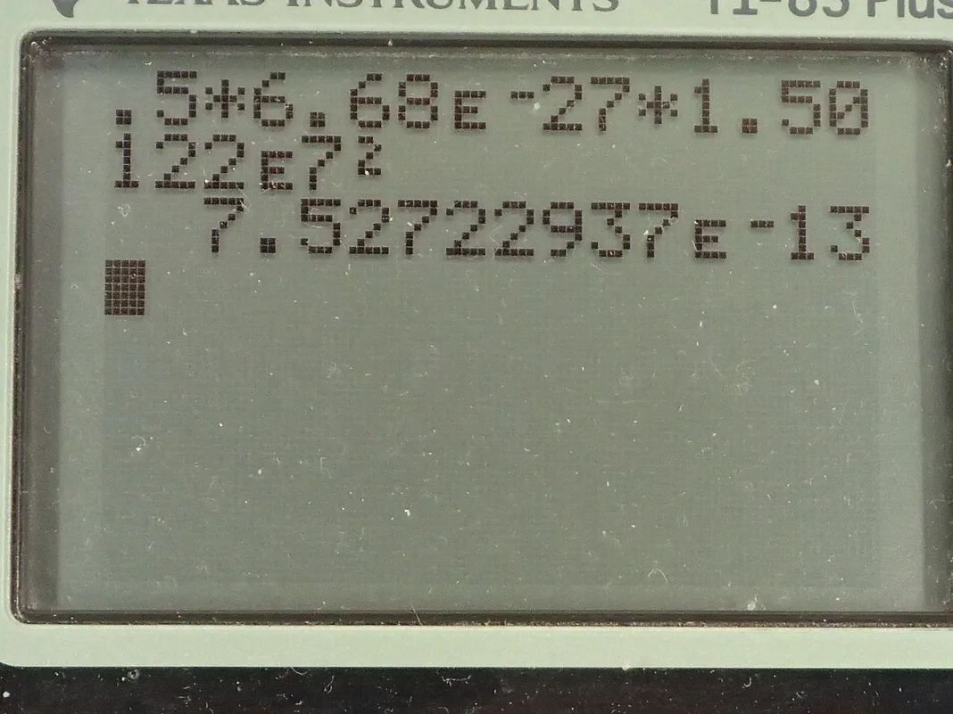 Calculator screenshot