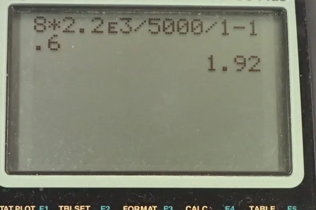 Calculator screenshot