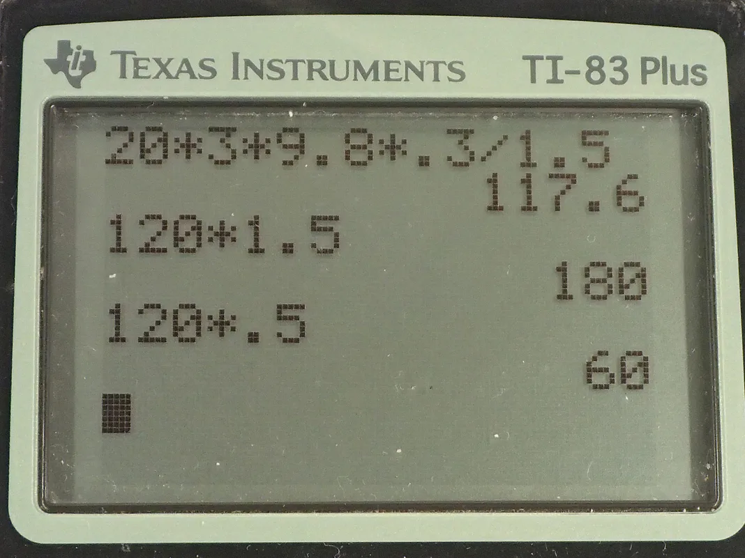 Calculator screenshot