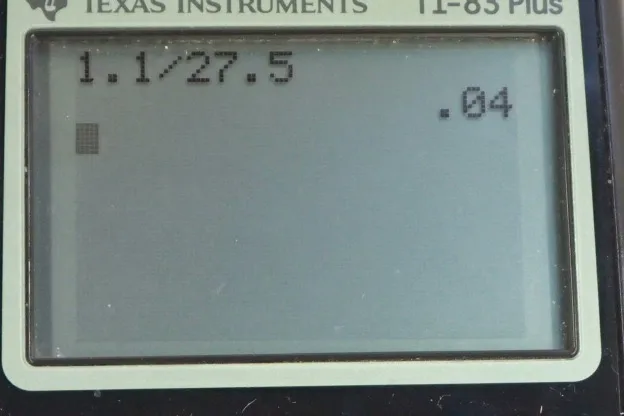 Calculator screenshot