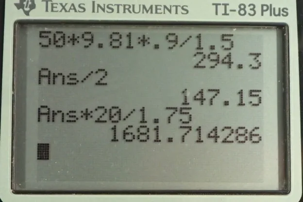 Calculator screenshot