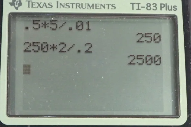 Calculator screenshot