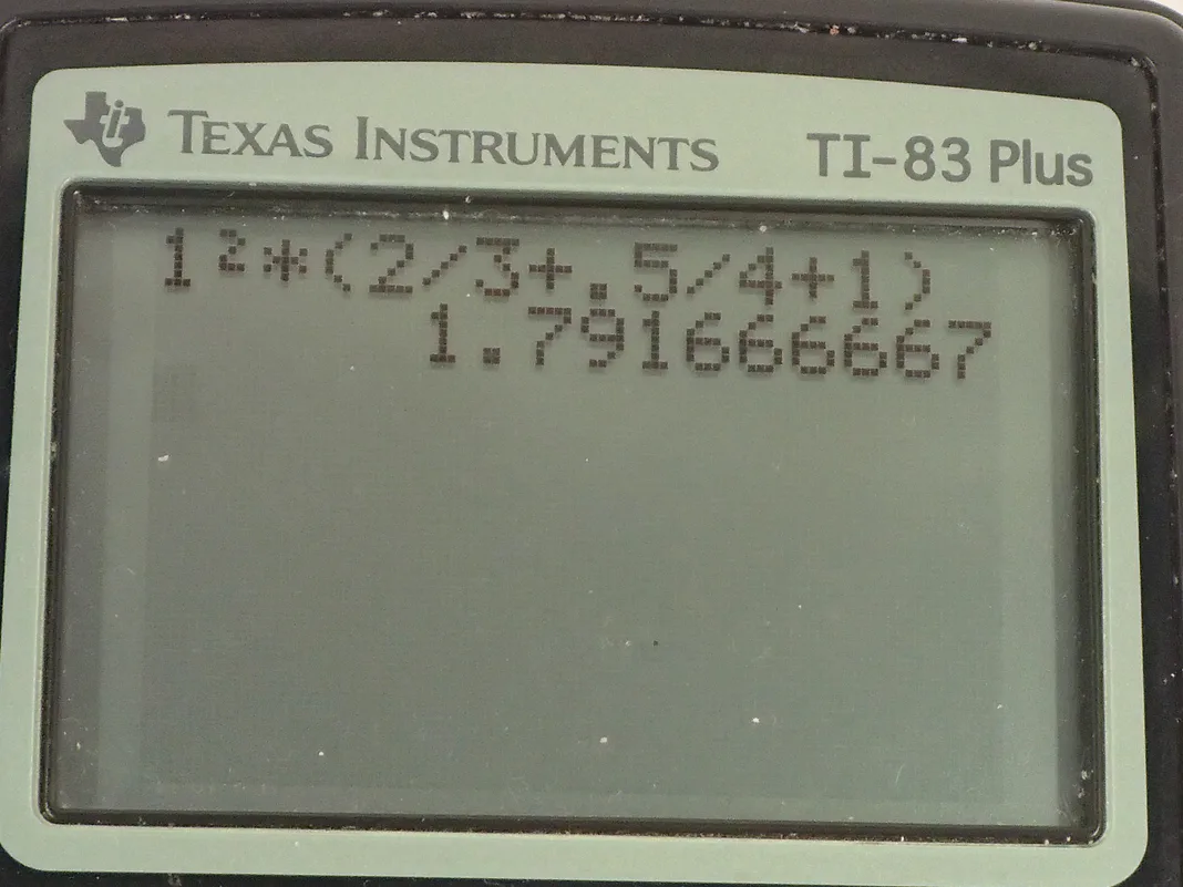 Calculator screenshot