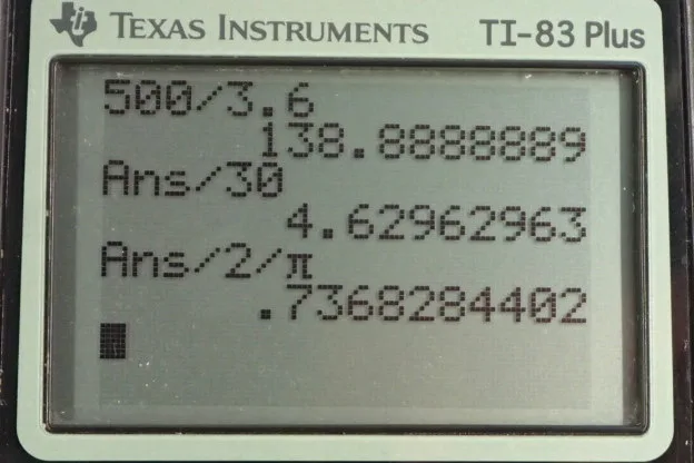 Calculator screenshot