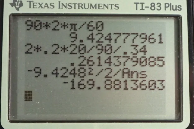 Calculator screenshot