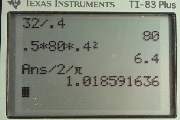 Calculator screenshot