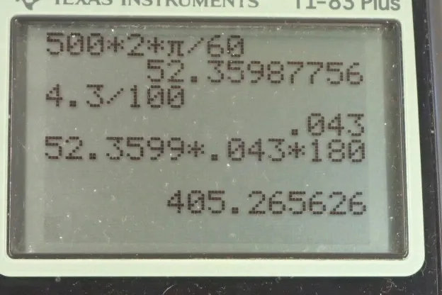 Calculator screenshot