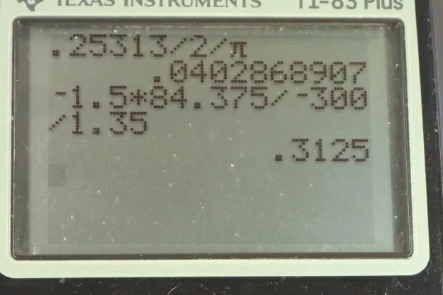Calculator screenshot