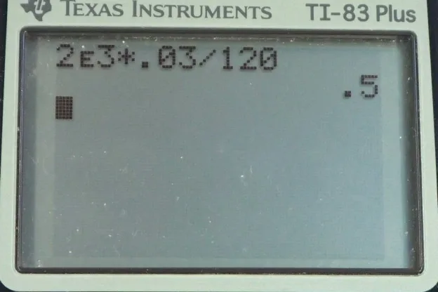 Calculator screenshot