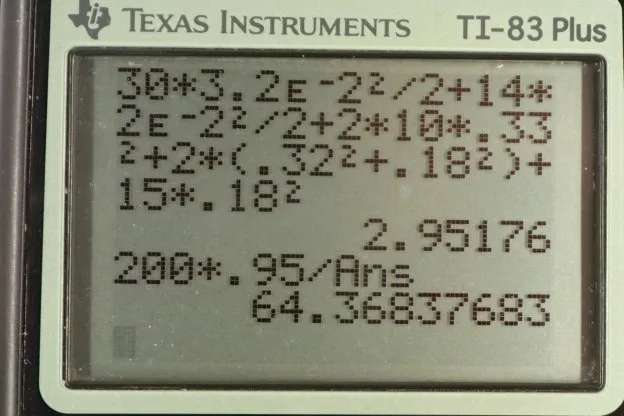 Calculator screenshot