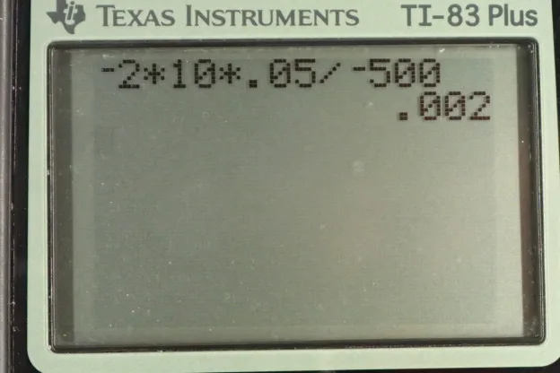 Calculator screenshot
