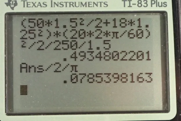 Calculator screenshot