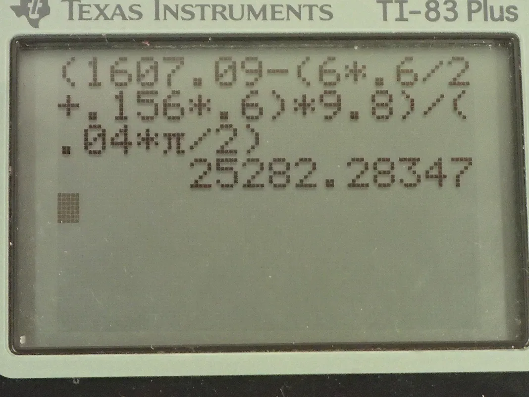 Calculator screenshot