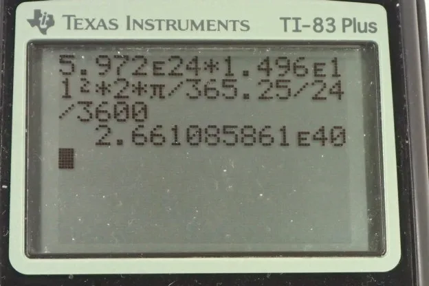 Calculator screenshot
