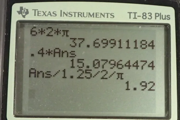Calculator screenshot