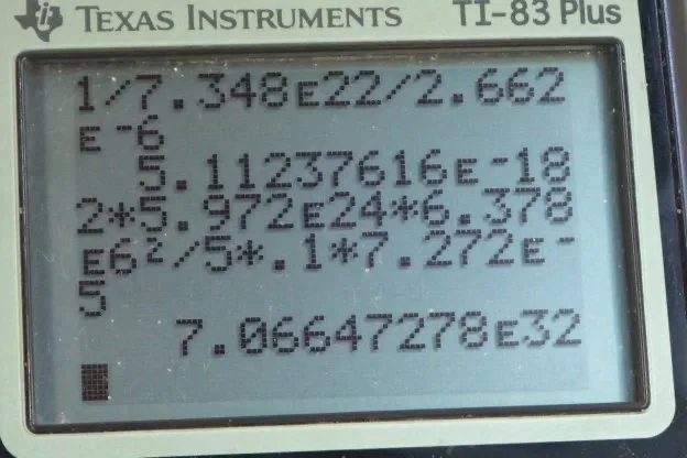 Calculator screenshot