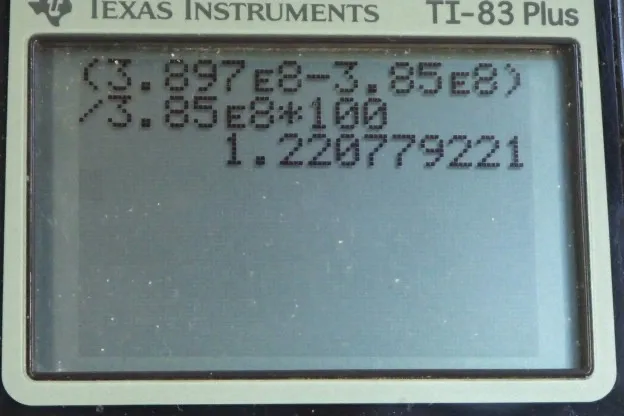 Calculator screenshot