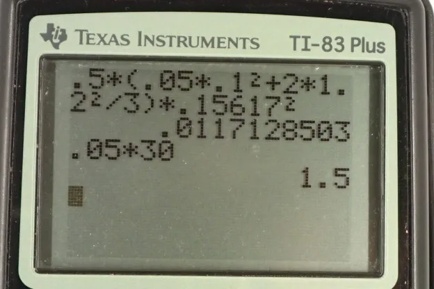 Calculator screenshot