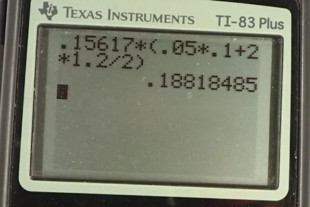Calculator screenshot