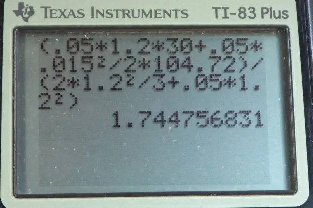 Calculator screenshot