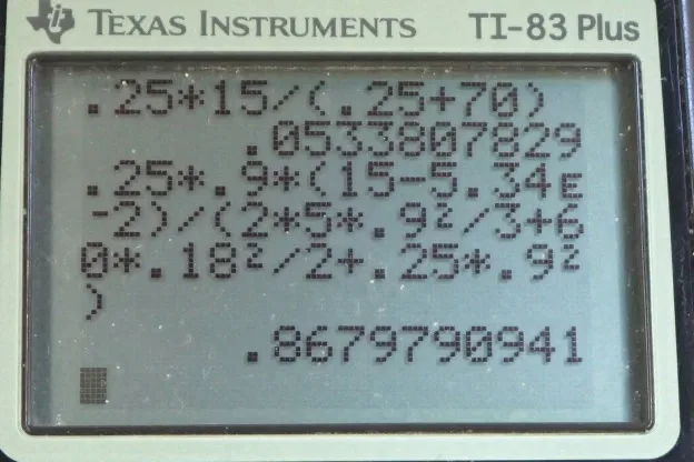 Calculator screenshot