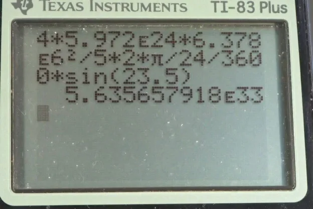 Calculator screenshot